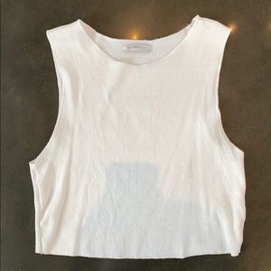 White ZARA Top